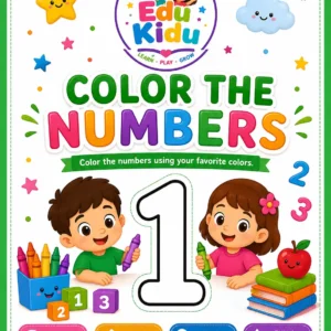 colour the numbers 1 to 20 nursery