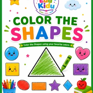 colour the shapes nursery