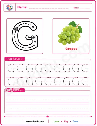 capital alphabet tracing & coloring worksheets a–z (lkg) (copy)
