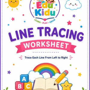 Line Tracing Worksheets (Nursery)