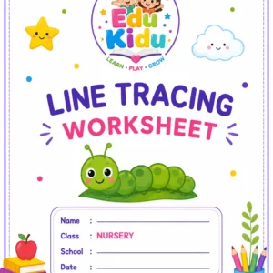 Line Tracing Worksheets (Nursery) | 15